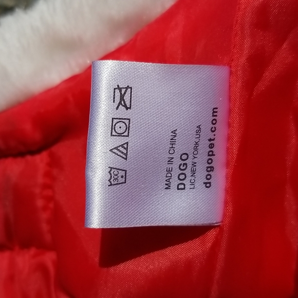 DOGO New York Dog Christmas Jacket SZ L NWT - Picture 10 of 11